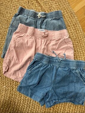 Girls Shorts Bundle (3) | Crewcuts + Old Navy | Size 10-12